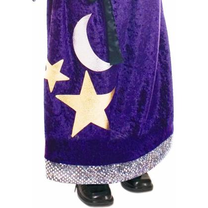 Imagem de Costume Dress Up America Wizard Warlock Robe para crianças, roxo