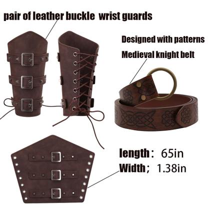 Imagem de Costume FEAADNI Halloween Masculino Renaissance Pirate Set XXL