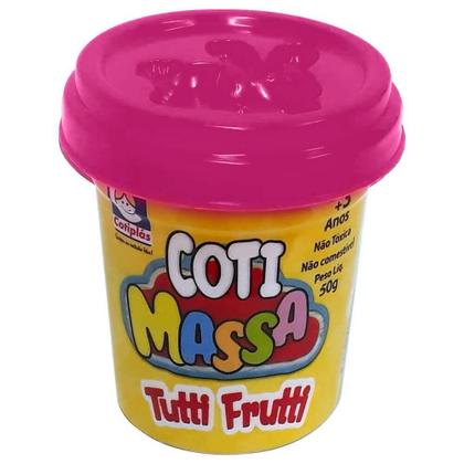 Imagem de Coti massa tutti frutti pote individual 50g cotiplas