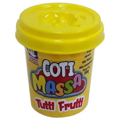 Imagem de Coti massa tutti frutti pote individual 50g cotiplas