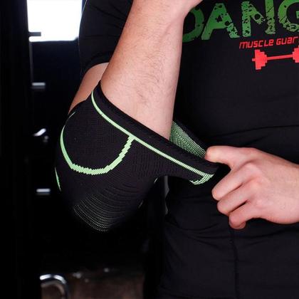 Imagem de Cotoveleira ortopedica compressao suporte elastica tensor tendinite epicondilite