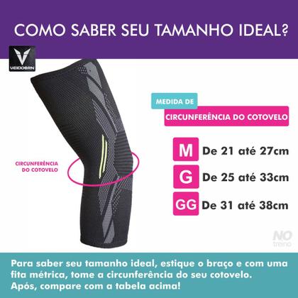 Imagem de Cotoveleira Tensor Elástica - Compressão Esportes - Aolikes
