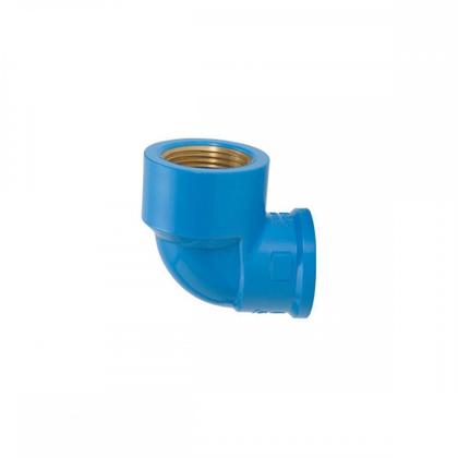 Imagem de Cotovelo Azul Amanco Liso/Rosca 25Mm X 3/4''  10420/11680 . / Kit C/ 24