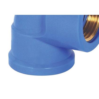 Imagem de Cotovelo Azul Krona Liso Rosca  32Mm X 3/4''  500 ./ Kit Com 10