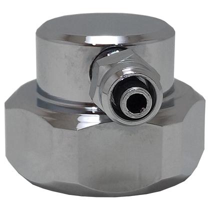 Imagem de Cotovelo Cromado Sem Regulagem C/ Porca 3/4 BSP x 1/4 Lemarc