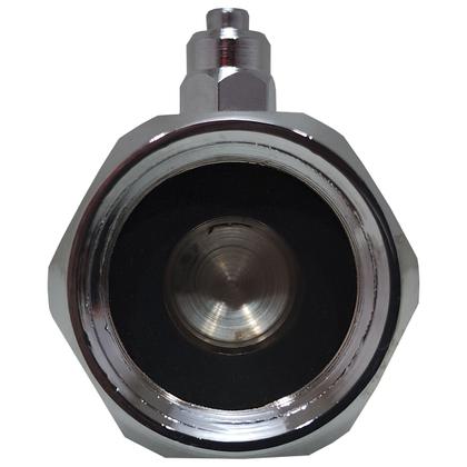 Imagem de Cotovelo Cromado Sem Regulagem C/ Porca 3/4 BSP x 1/4 Lemarc