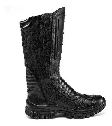 Imagem de Coturno Bota De Couro Tática Rocan C / Ziper
