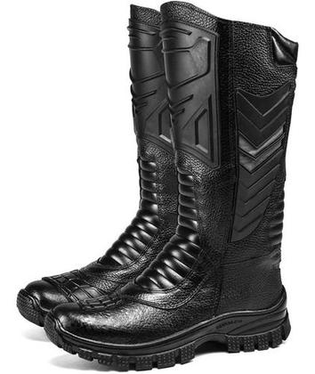 Imagem de Coturno Bota De Couro Tática Rocan C / Ziper