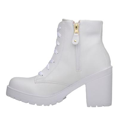 Imagem de Coturno Bota Feminina Blogueira Salto Tratorado Original Muritalle 33 ao 42