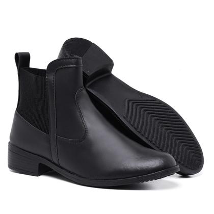 Imagem de Coturno Feminino Cano Curto Casual Confortável Com Elástico - sch11212