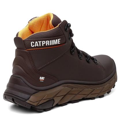 Imagem de Coturno S10 Bota Sapato Masculino Catprime Original Couro Premium Com C.A