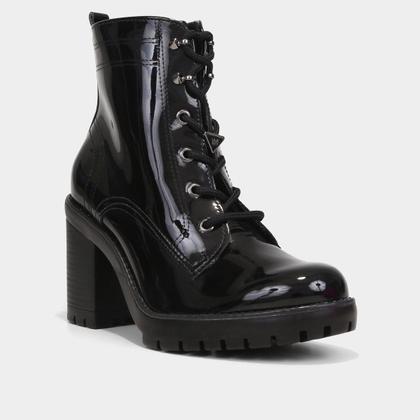 Imagem de Coturno Via Marte Salto Alto Vinil Feminino