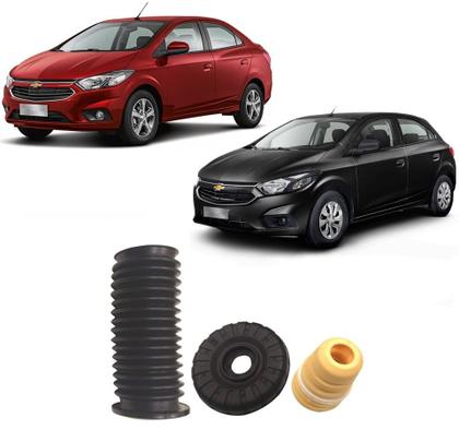 Imagem de Coxim Amortecedor Chevrolet Onix/prisma/spin 2013 em Diante Cobalt 2011 em Diante Sonic 2013 Até 2014 Com Rolamento Dianteiro (kit) Kayaba