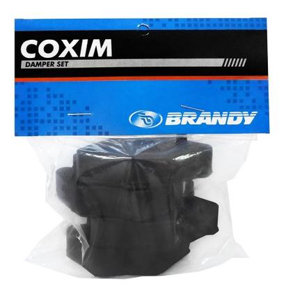 Imagem de Coxim Borracha Brandy - 4 Un. - C 100 Dream / Pop / Traxx / Shineray / Kasinski Win 110 / Soft 50 / Dafra Zig / Super 100 / Sundonw Web 100