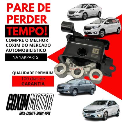 Imagem de Coxim Original do Motor Lado Direito Onix Cobalt Prisma Spin Joy PEÇA GENUINA GM