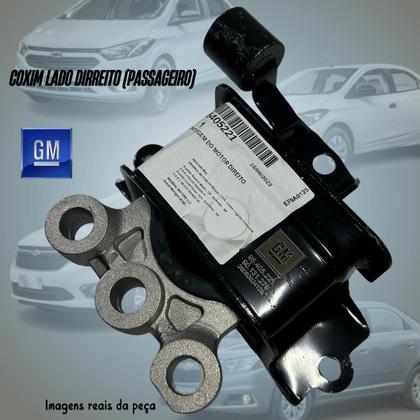 Imagem de Coxim Original do Motor Lado Direito Onix Cobalt Prisma Spin Joy Serve em MANUAL E AUTOMATICO PEÇA ORIGINAL GM 95405221