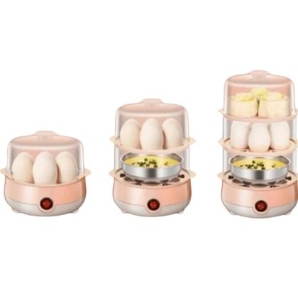 Imagem de Cozedor Elétrico Ovos Multifuncional A Vapor  Rápida  Prática