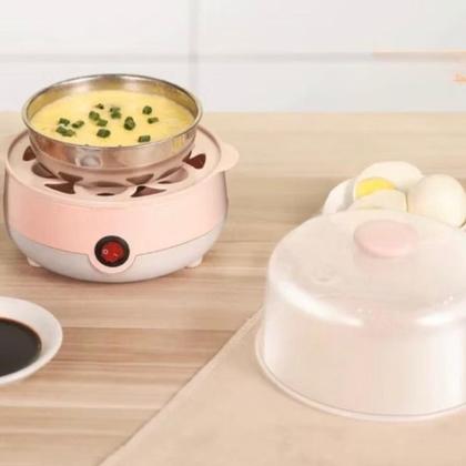Imagem de Cozedor Elétrico Ovos Multifuncional A Vapor  Rápida  Prática