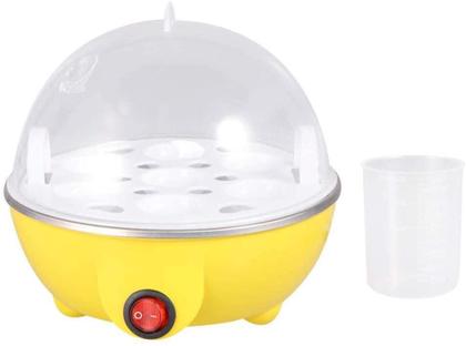 Imagem de Cozedor MultiFunções Elétrico Vapor Cozinhar Ovos Egg Cooker