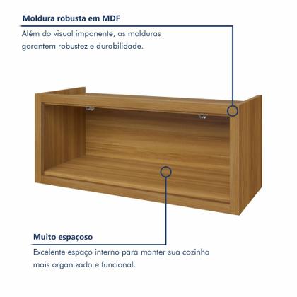 Imagem de Cozinha 4 Peças Paneleiro Burguesa Premium 100% Mdf