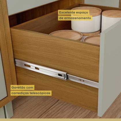 Imagem de Cozinha 4 Peças Ripado Princesa 100% Mdf