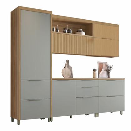 Imagem de Cozinha 5 Peças 7 Portas 6 Gavetas Marquesa 100% Mdf