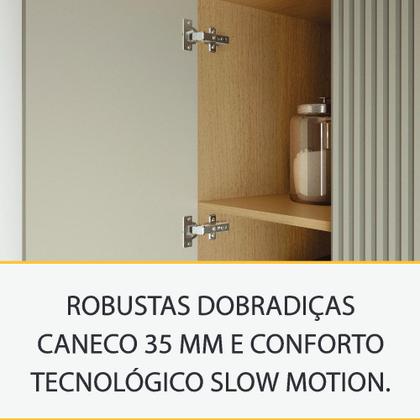 Imagem de Cozinha 6 Pçs 12 Pts 5 Gav Nesher Simone Mendes 350cm 100 MDF