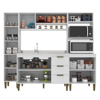 Imagem de Cozinha Carol 4 Peças MDP J Carvalho