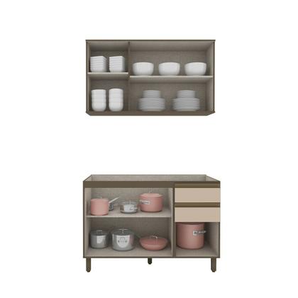 Imagem de Cozinha Compacta 2 Peças 100% Mdf Connect