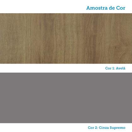 Imagem de Cozinha Compacta 200cm 10 Portas e 2 Gavetas com Tampo 355 Luciane Móveis