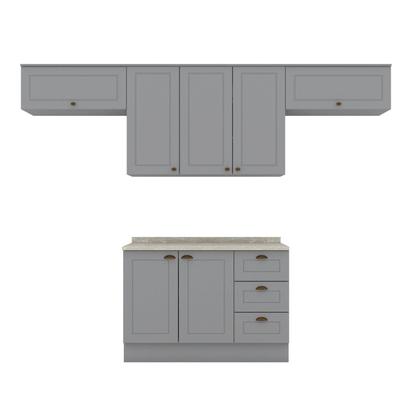 Imagem de Cozinha Compacta 4 Peças com Duplo Aéreo Emily