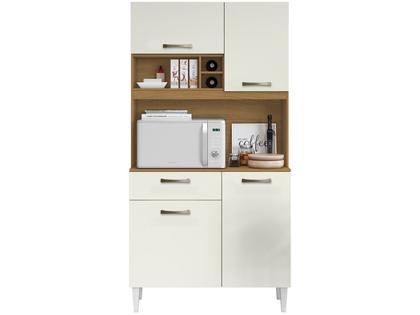 Imagem de Cozinha Compacta 4 Portas 1 Gaveta Roma Aramóveis