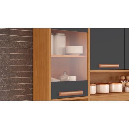 Imagem de Cozinha Compacta 6 Portas 1 Gavetas 120cm Nápoles Itatiaia