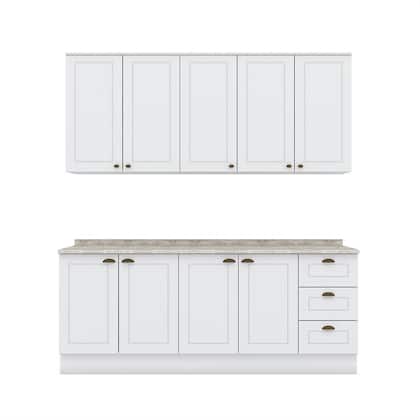 Imagem de Cozinha Compacta Com Balcão Para Cooktop Amy Casa 812