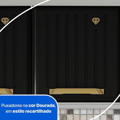 Imagem de Cozinha Compacta em L Diamante Smart com 7 Portas 818409 Telasul