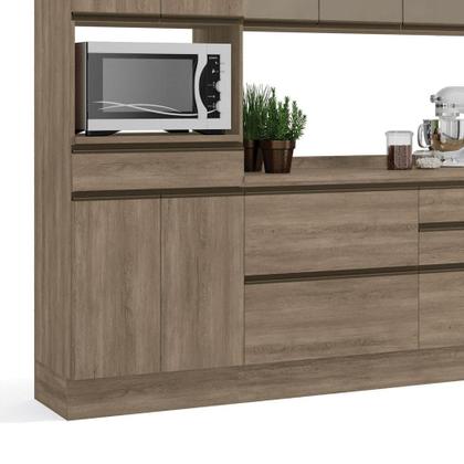 Imagem de Cozinha Compacta Maxxi 12 PT 5 GV Nogal