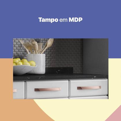 Cozinha Completa 14 Portas 2 Gavetas 5 Vidros Mirage New Telasul Imagem de Cozinha Completa 14 Portas 2 Gavetas 5 Vidros Mirage New Telasul