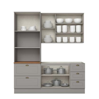 Imagem de Cozinha Completa 3 Peças 100% Mdf com Torre Quente Americana