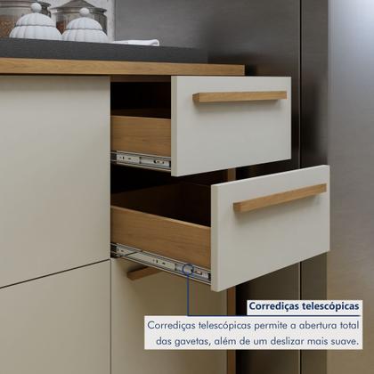 Imagem de Cozinha Completa 3 Peças 7 Portas 2 Gavetas