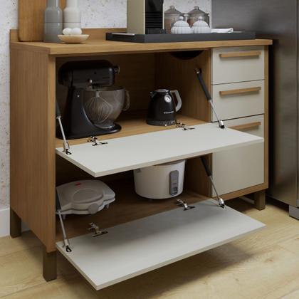 Imagem de Cozinha Completa 3 Peças 7 Portas 2 Gavetas