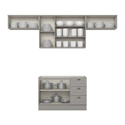 Imagem de Cozinha Completa 4 Peças 100% Mdf Americana