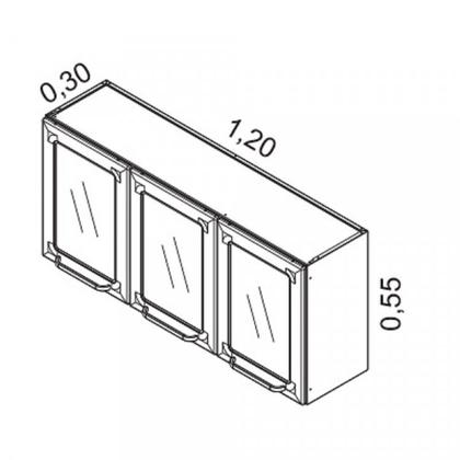 Imagem de Cozinha Completa 5 Peças 15 Portas 2 Gavetas Tarsila Itatiaia