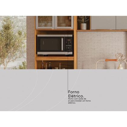 Imagem de Cozinha Completa 5 Peças Plena CZ305 Cinamon/Nude Demóbile