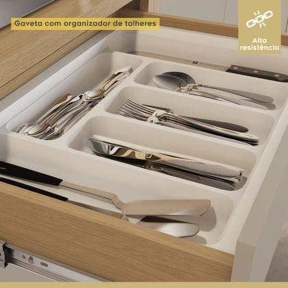 Imagem de Cozinha Completa 6 Peças 12 Portas 2 Gavetas Condessa 350cm 100% Mdf