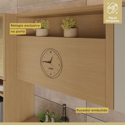 Imagem de Cozinha Completa 6 Peças 12 Portas 2 Gavetas Condessa 350cm 100% Mdf