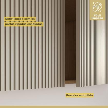 Imagem de Cozinha Completa 6 Peças 13 Portas 7 Gavetas Simone Mendes 350cm 100% Mdf