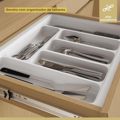 Imagem de Cozinha Completa 6 Peças 13 Portas 7 Gavetas Simone Mendes 350cm 100% Mdf