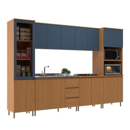 Imagem de Cozinha Completa 6 Peças 15 Portas 3 Gavetas Florença