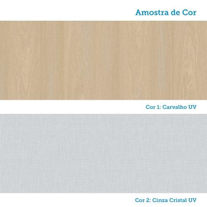 Imagem de Cozinha Completa 6 Peças com Espaço para Micro-ondas e Tampo 310cm Aura Luciane Móveis