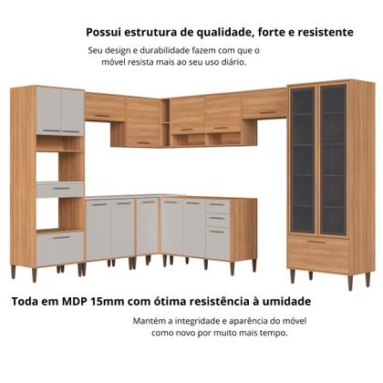 Imagem de Cozinha Completa 9 Peças com Cristaleira e Torre Quente Jade